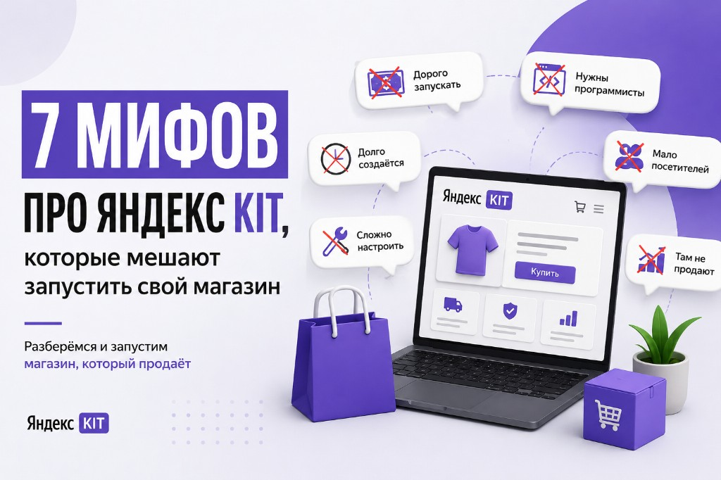 7 мифов про Яндекс KIT, которые мешают запустить свой интернет-магазин.